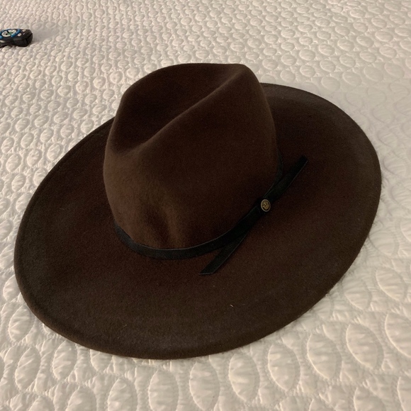 Wool Large Brim Hat - Picture 3 of 5